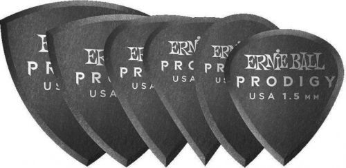 Ernie Ball Prodigy Pick 1.5 mm Black Multipack 6-Pack