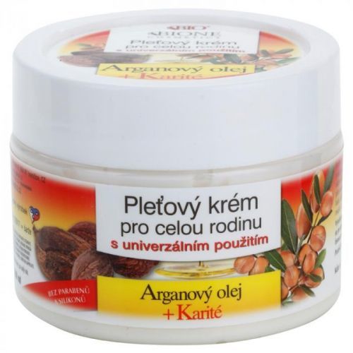Bione Cosmetics Argan Oil + Karité Skin Cream for All Ages 260 ml