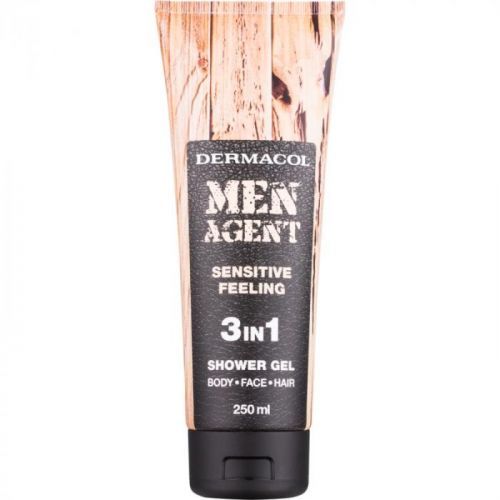 Dermacol Men Agent Sensitive Feeling Shower Gel 3 in 1 250 ml