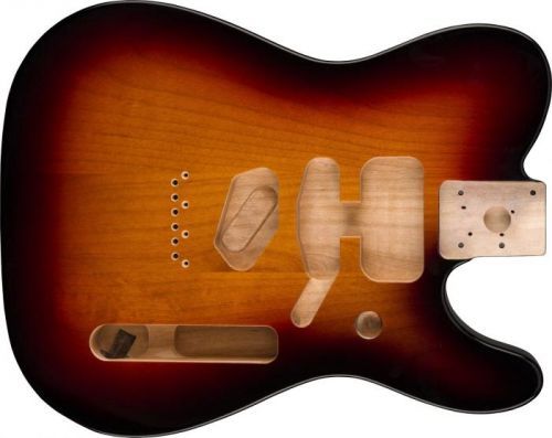 Fender Deluxe Series Telecaster SSH Alder Body Modern Bridge Mount 3-Color Sunburst