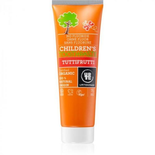 Urtekram Children's Toothpaste Tutti-Frutti Toothpaste For Children 75 ml