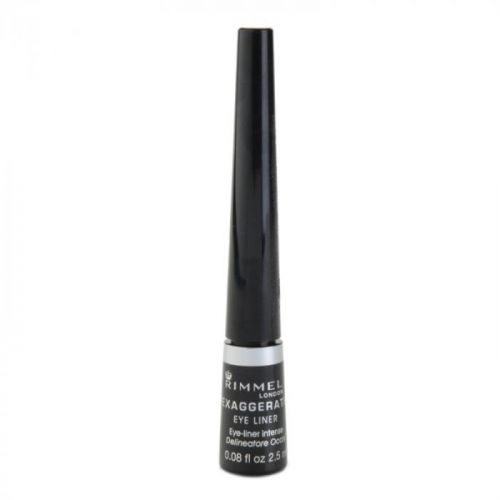 Rimmel Exaggerate Eyeliner Liquid Eyeliner Shade 100% Black 2,5 ml
