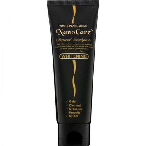 White Pearl NanoCare Whitening Toothpaste with Activated Charcoal and Nanoparticles of Gold 100 g