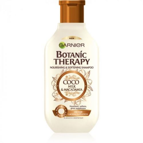 Garnier Botanic Therapy Coco Milk & Macadamia Nourishing Shampoo for Dry and Coarse Hair 250 ml