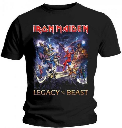 Iron Maiden Mens Tee Legacy Of The Beast L