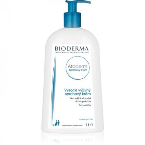 Bioderma Atoderm Shower Cream Nourishing Shower Cream for Normal to Dry and Sensitive Skin 1000 ml