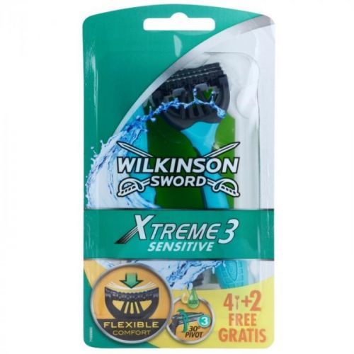 Wilkinson Sword Xtreme 3 Sensitive Disposable Razors 6 pc