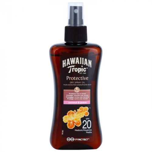 Hawaiian Tropic Protective Sun Oil In Spray SPF 20 200 ml