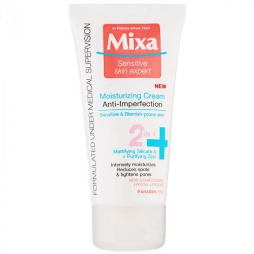 MIXA Anti-Imperfection Moisturizing Care to Treat Skin Imperfections 50 ml
