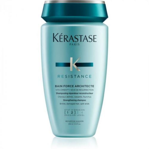 Kérastase Résistance Bain Force Architecte Fortifying Shampoo for Weak and Lightly Damaged Hair 250 ml