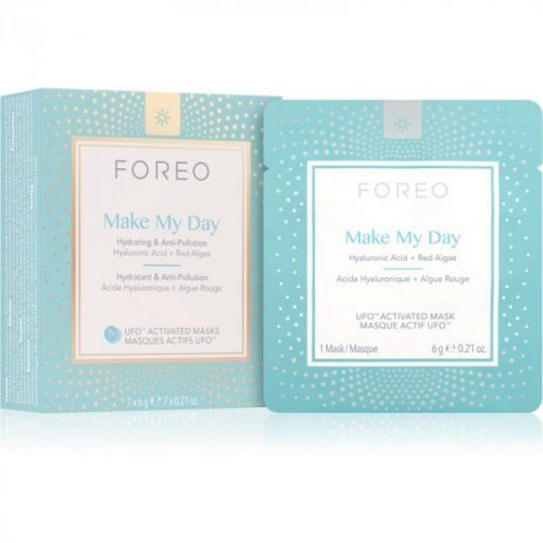 FOREO UFO™ Make My Day Protective Face Mask with Moisturizing Effect 7 x 6 g