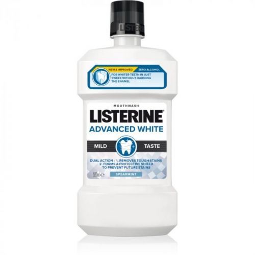 Listerine Advanced White Mild Taste Whitening Mouthwash 500 ml