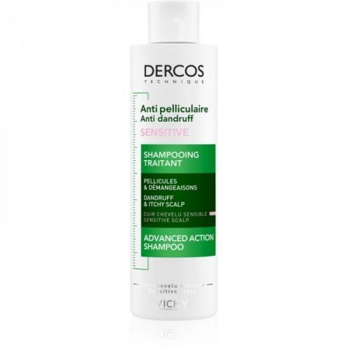 Vichy Dercos Anti-Dandruff Shampoo Soothing Sensitive Scalp Against Dandruff 200 ml