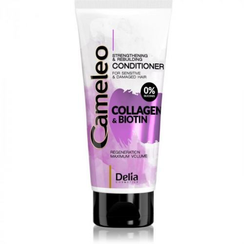 Delia Cosmetics Cameleo Collagen & Biotin Strenghtening Conditioner For Damaged And Fragile Hair 200 ml