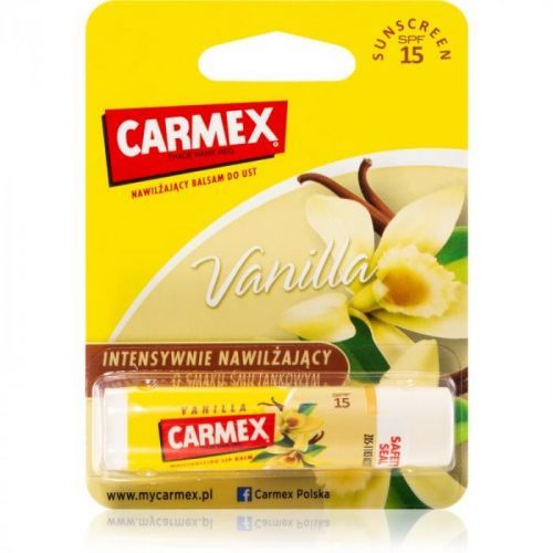 Carmex Vanilla Moisturising Lip Balm SPF 15 4,25 g