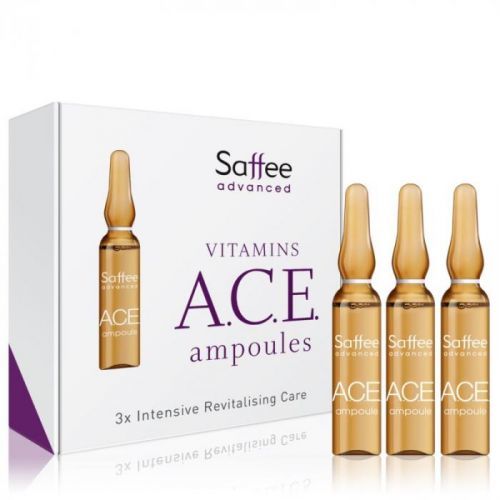 Saffee Advanced Vitamins A.C.E. Ampoules 3-day Starter Pack With Vitamins A.C.E. 3 x 2 ml