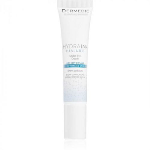 Dermedic Hydrain3 Hialuro Eye Cream for Dehydrated Dry Skin 15 g