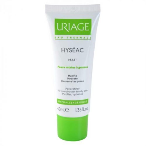 Uriage Hyséac Mat' Mattifying Gel-Cream for Oily and Combination Skin 40 ml
