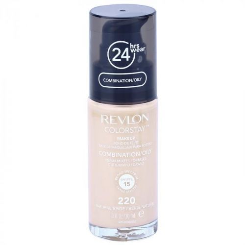 Revlon Cosmetics ColorStay™ Long-Lasting Mattifying Foundation SPF 15 Shade 220 Natural Beige 30 ml