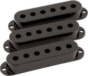Fender Pickup Covers Stratocaster Black 3 Pack