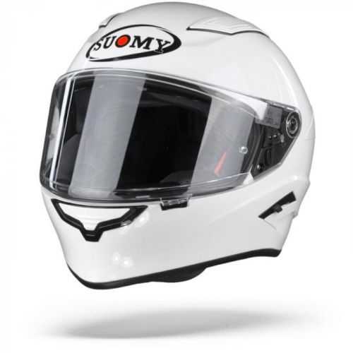 Suomy Speedstar Plain White Full Face Helmet S