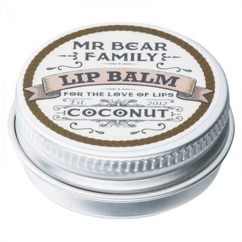 Mr Bear Family Coconut Lip Balm for Men 15 ml