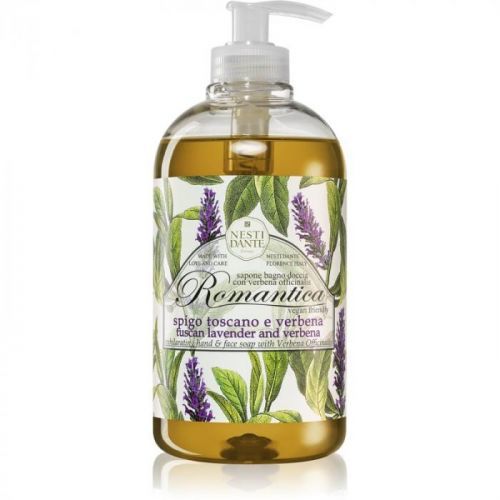 Nesti Dante Romantica Wild Tuscan Lavender and Verbena Gentle Liquid Hand Soap 500 ml