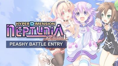 Hyperdimension Neptunia Re;Birth1 Peashy Battle Entry DLC