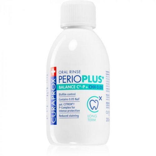 Curaprox Perio Plus+ Balance 0.05 CHX Mouthwash 200 ml