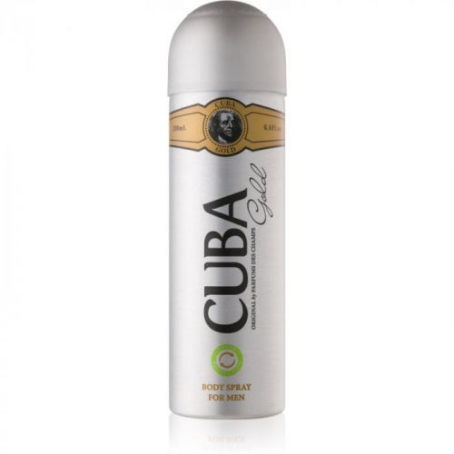 Cuba Gold Body Spray for Men 200 ml