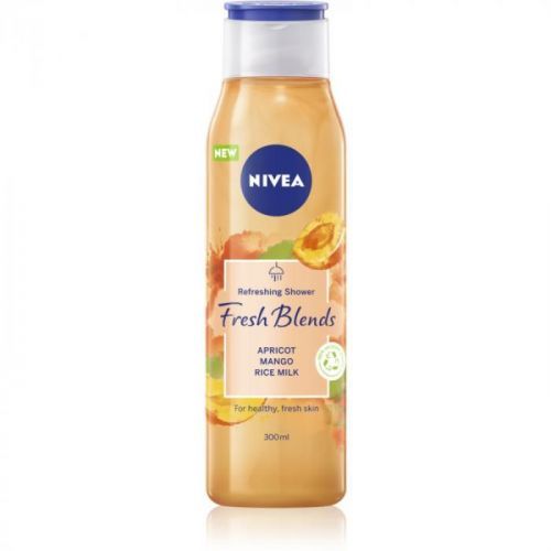 Nivea Fresh Blends Apricot & Mango & Rice Milk Refreshing Shower Gel 300 ml