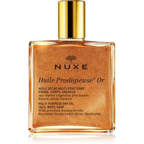 Nuxe Huile Prodigieuse Or Multi-Function Dry Oil with Shimmer for Face, Body and Hair 50 ml
