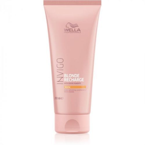 Wella Professionals Invigo Blonde Recharge Conditioner for Blonde Hair Recovery Shade Warm 200 ml