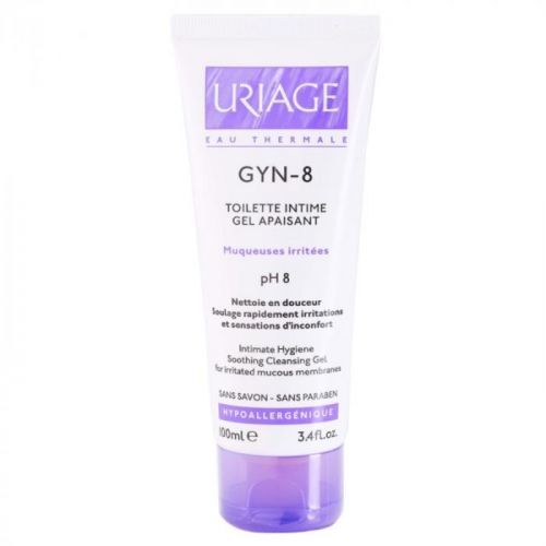 Uriage Gyn- 8 Intimate hygiene gel For Irritated Skin 100 ml