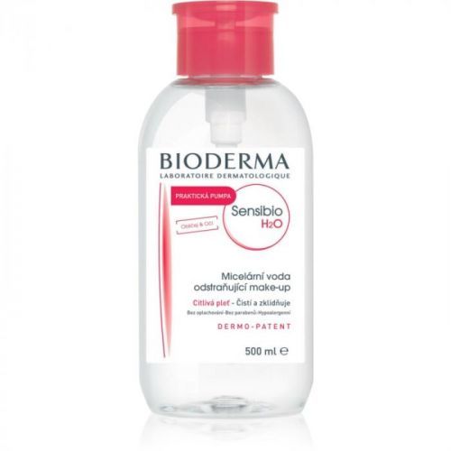 Bioderma Sensibio H2O Micellar Water for Sensitive Skin with Dispenser 500 ml