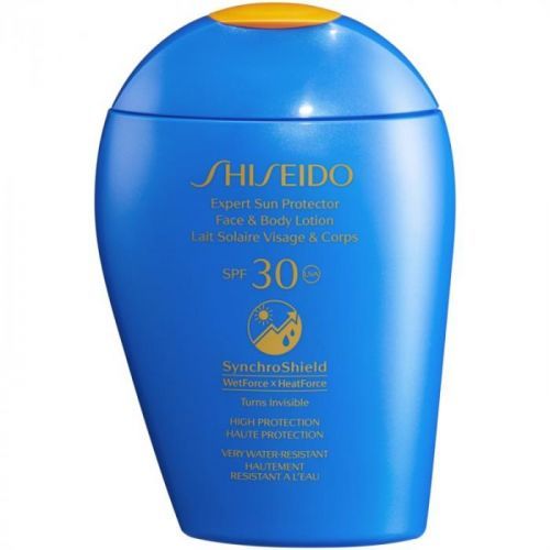 Shiseido Sun Care Expert Sun Protector Face & Body Lotion Sun Lotion for Face and Body SPF 30 150 ml