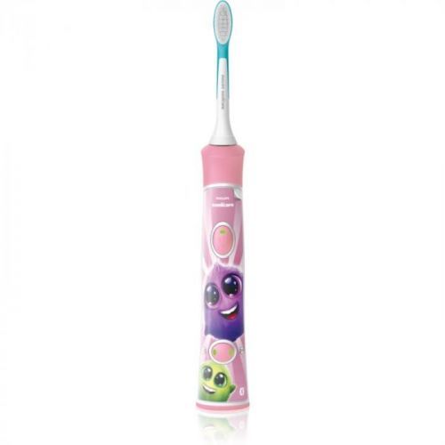 Philips Sonicare For Kids 3+ HX6352/42 Kids' Sonic Electric Toothbrush with Bluetooth Pink