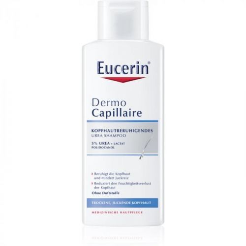 Eucerin DermoCapillaire Calming Urea Shampoo For Dry And Itchy Scalp 250 ml