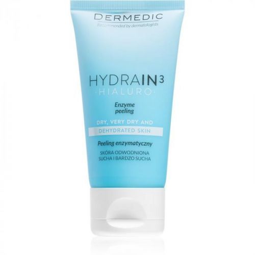 Dermedic Hydrain3 Hialuro Enzymatic Peeling for Dehydrated Dry Skin 50 g