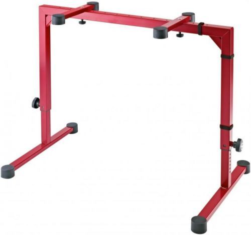 Konig & Meyer 18810 Table-Style Keyboard Stand Omega Ruby Red
