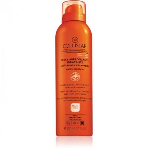 Collistar Special Perfect Tan Moisturizinig Tanning Spray Sun Spray SPF 30 SPF 30  200 ml