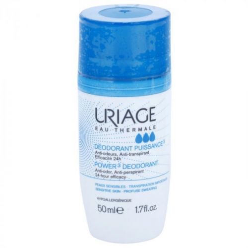 Uriage Hygiène Roll-On Deodorant  To Treat White And Yellow Stains 50 ml