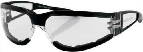 Bobster Shield II Adventure Sunglasses Black Lenses Clear