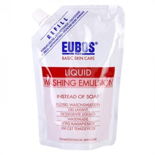 Eubos Basic Skin Care Red Washing Emulsion Refill 400 ml