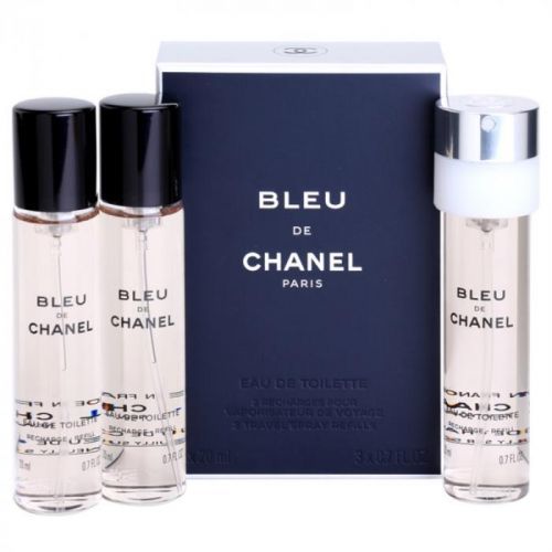 Chanel Bleu de Chanel eau de toilette refill for Men 3 x 20 ml