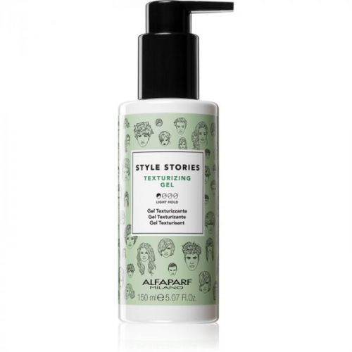Alfaparf Milano Style Stories The Range Texturizing Styling Gel with Light Hold for Maximum Volume Texturizing Gel 150 ml