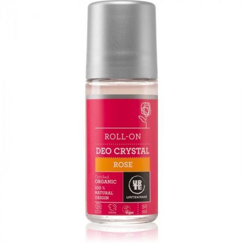 Urtekram Rose Roll-On Deodorant  With Extracts Of Wild Roses 50 ml