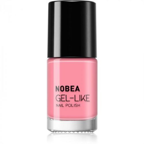 NOBEA Day-to-Day Gel-Effect Nail Varnish Shade Pink Rosé #N02 6 ml