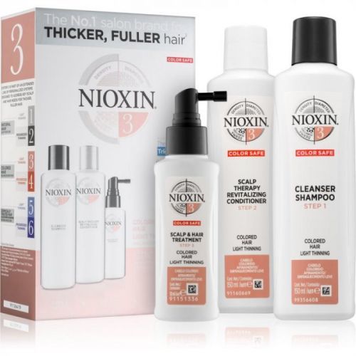 Nioxin System 3 Color Safe Gift Set III. (For Colored Hair) Unisex