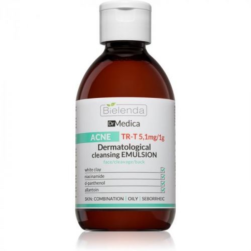 Bielenda Dr Medica Acne Dermatological Cleansing Emulsion For Oily Acne - Prone Skin 250 ml